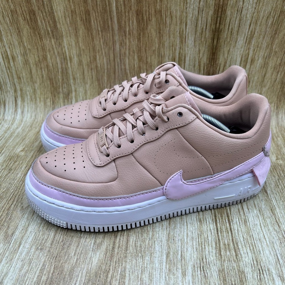 Nike Air Force 1 Jester XX Women's 10 Bio Beige Pink Force Platform AO1220-202‎ - Picture 3 of 10